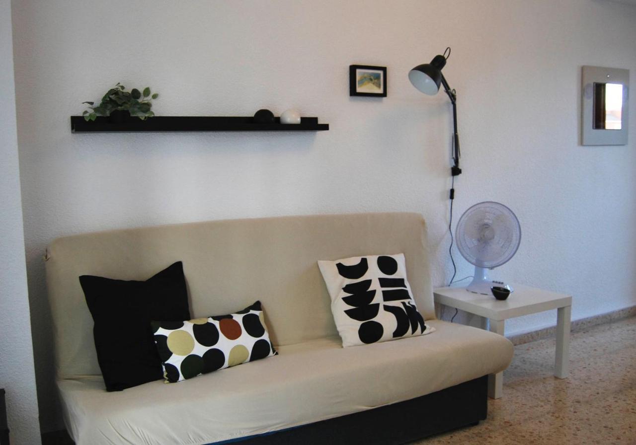 Apartamento Muy Coqueto En 1º Linea De Playa Playa de Gandia Esterno foto