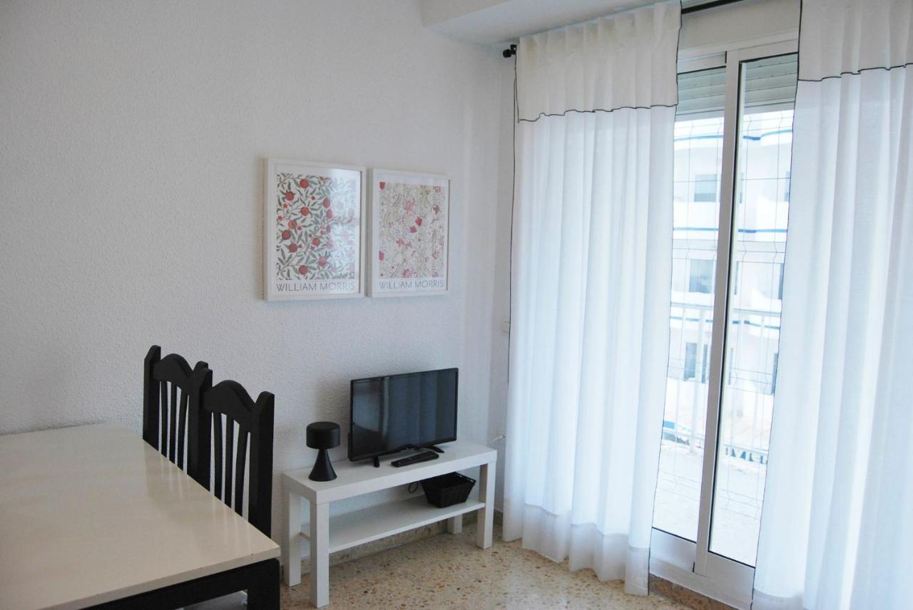 Apartamento Muy Coqueto En 1º Linea De Playa Playa de Gandia Esterno foto